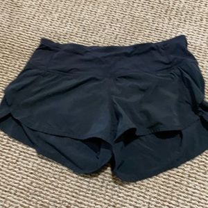 Black lululemon shorts